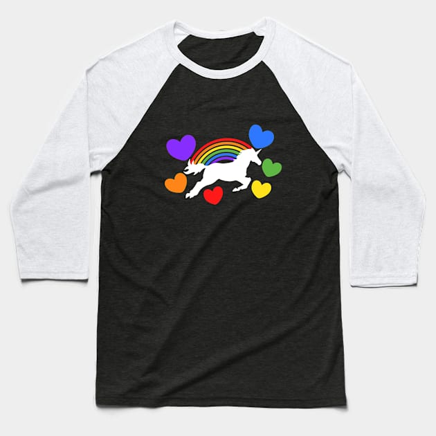 Unicorn Lover Baseball T-Shirt by bubbsnugg